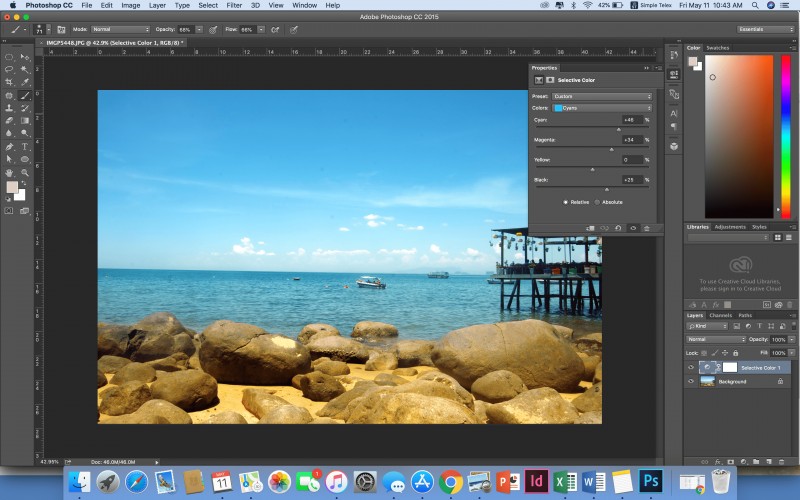 Hướng Dẫn 2 Bước Đơn Giản Chỉnh Màu Trong Photoshop