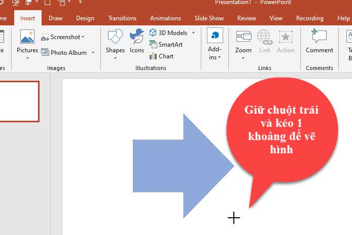 cách vẽ hình trong powerpoint