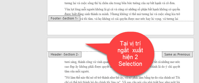 cách đánh số trang trong word