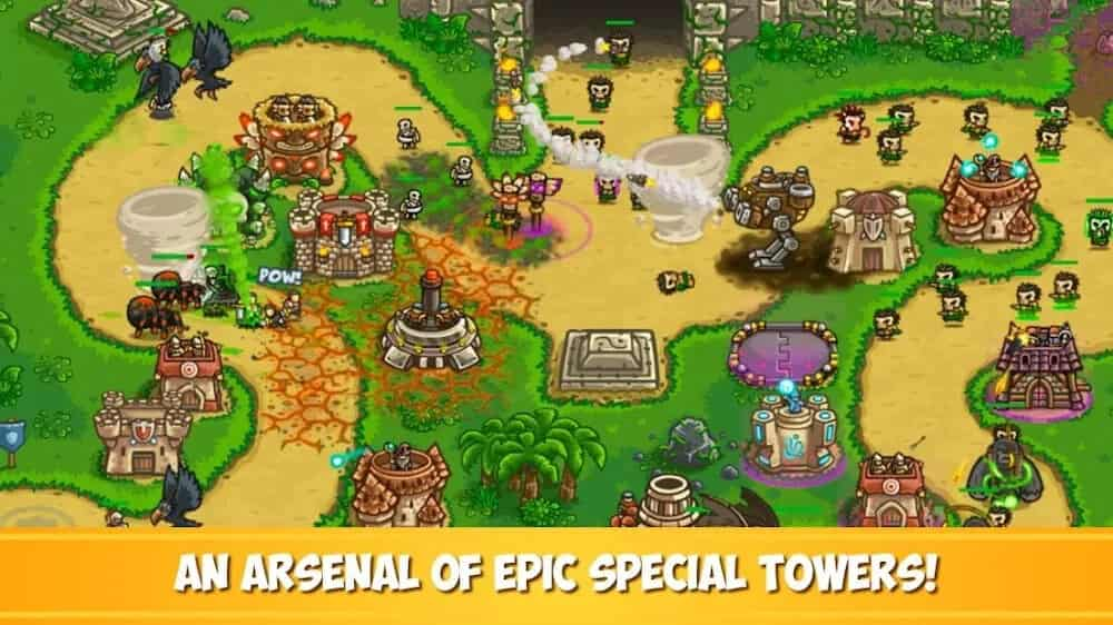 tải Kingdom Rush Frontiers mod