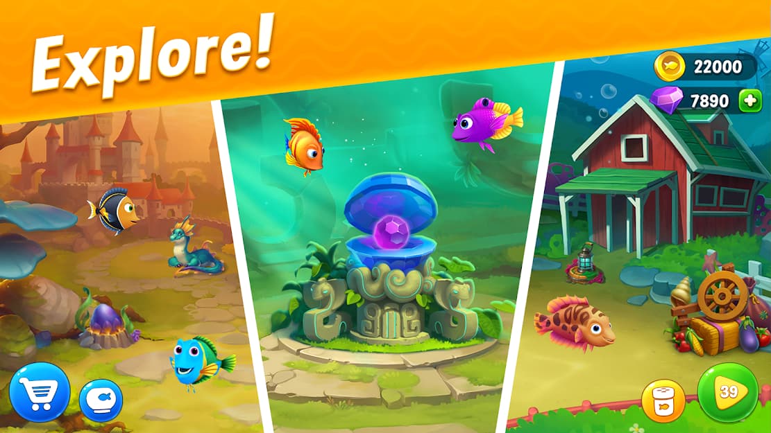 tải mod fishdom APK