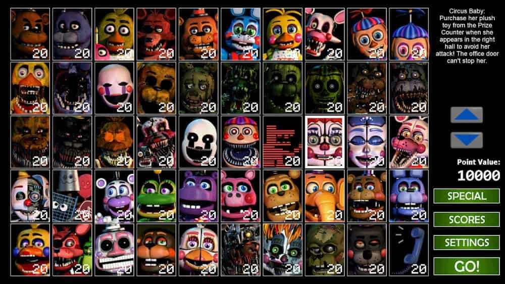 tải Ultimate Custom Night hack