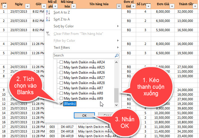 xoa-dong-trong-trong-excel