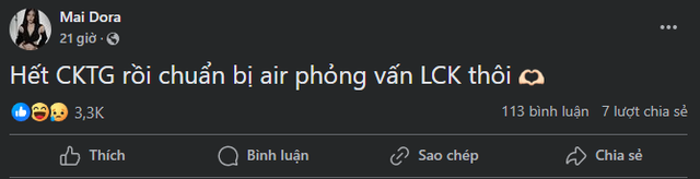 Mùa giải vừa kết thúc, cô nàng lại tính